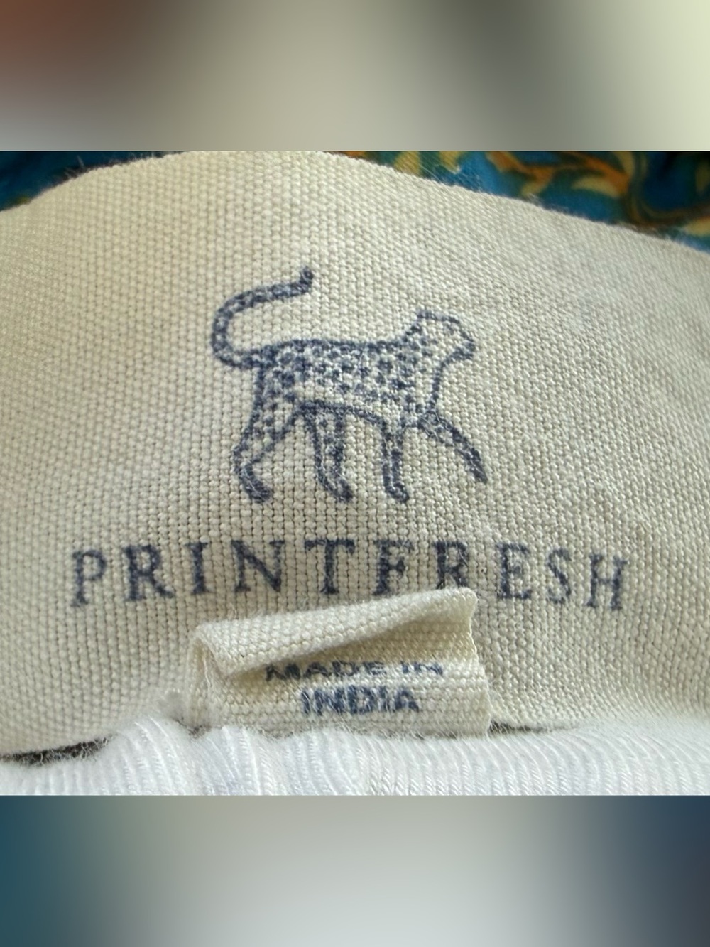 Printfresh Gorgeous Blue Horse Nightgown / House Dress / MuuMuu - Picture 10 of 14